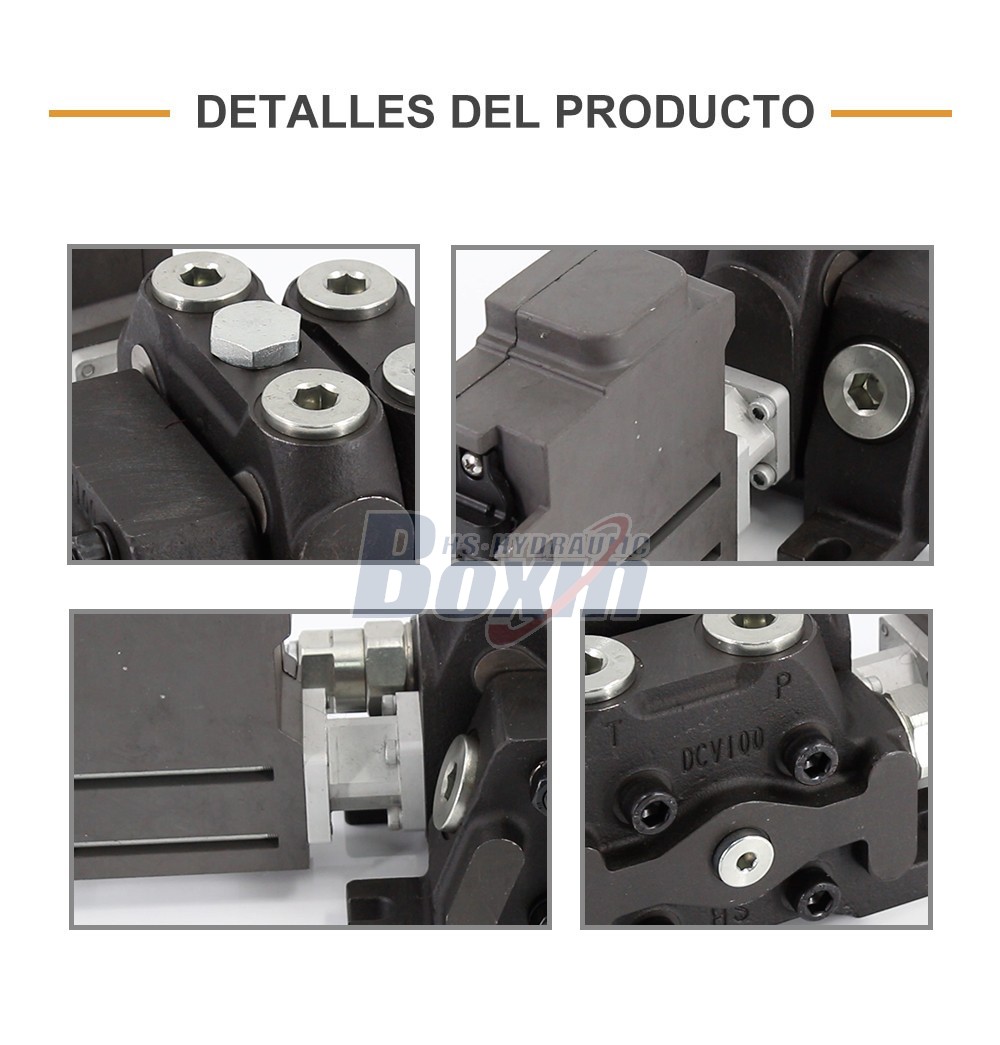 Reliable DCV100EMA-OT 1 Spool Sectional Directional Valve for Mobile and Industrial Hydraulics